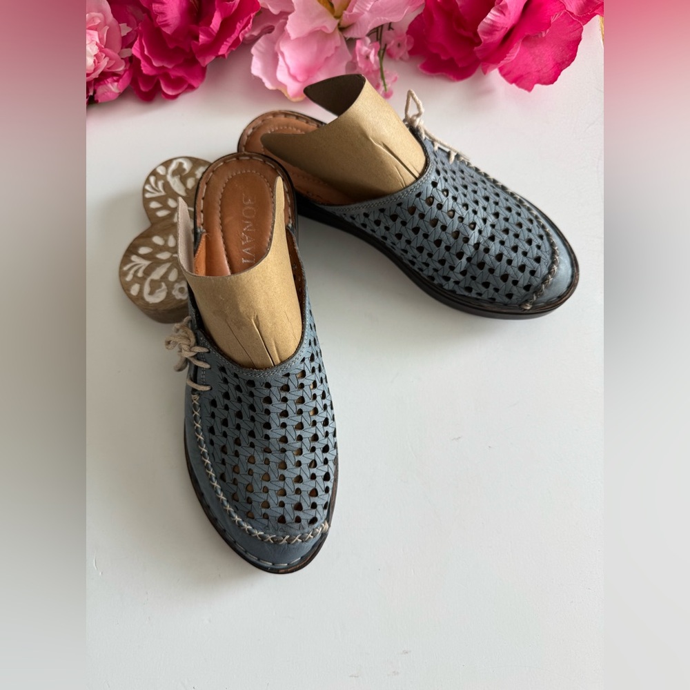 Blue Mules Comfortable Slip-On Shoes